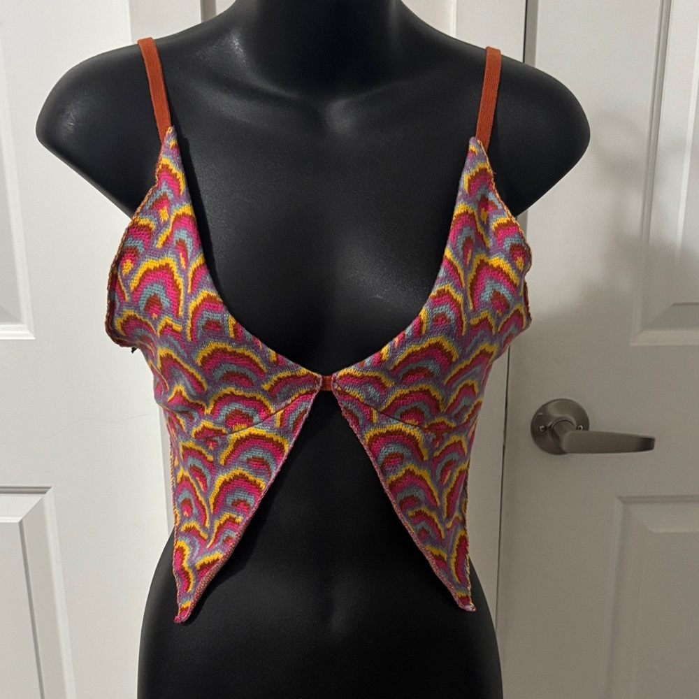 2/$45 Milk It Colorful Knit Crop Top